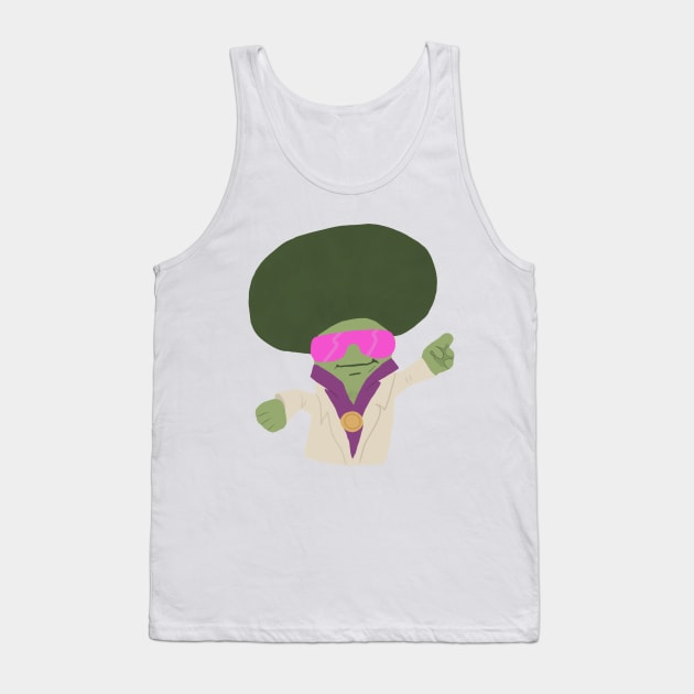 The Walking Dead Disco Broccoli Tank Top by senaeksi